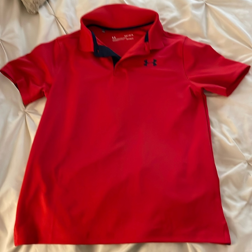 Boys/Youth Large Under Armour Golf Shirt